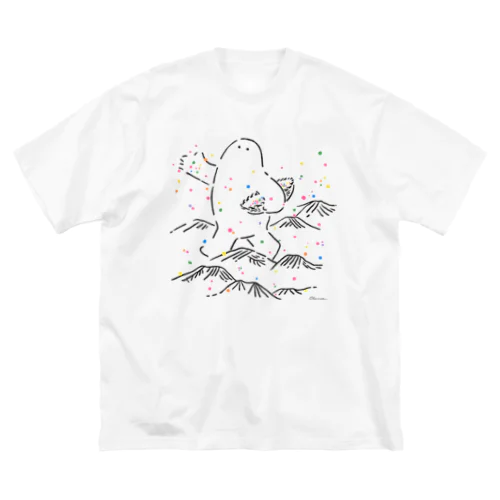 種をまく だいだらぼっち ビッグシルエットTシャツ