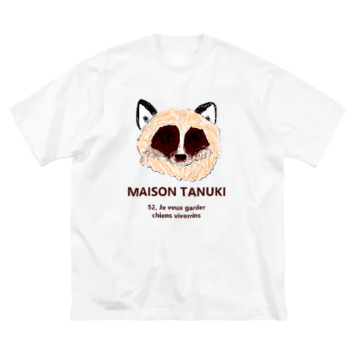 MAISON TANUKI© ビッグシルエットTシャツ