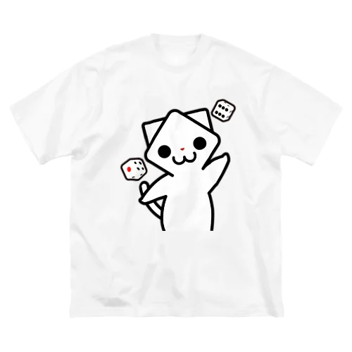 ダイスネコ「コロ」 ビッグシルエットTシャツ