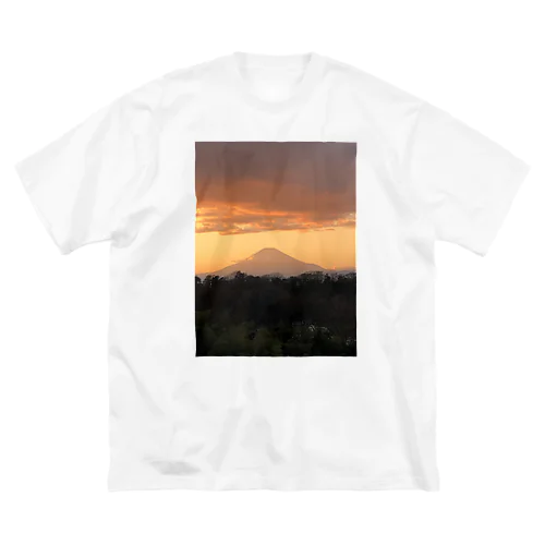 富士山 ビッグシルエットTシャツ