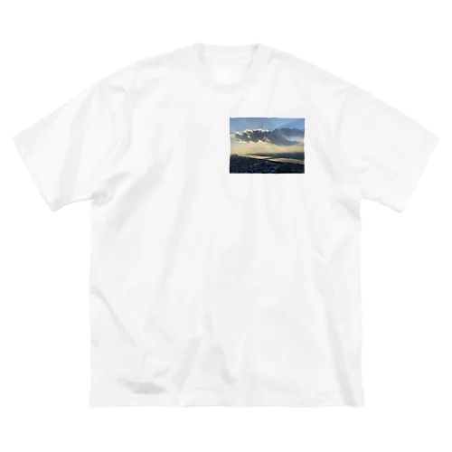 雲と陽 ビッグシルエットTシャツ