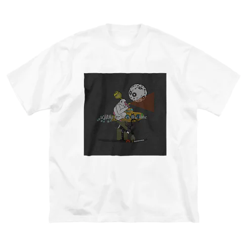 monkey. ビッグシルエットTシャツ