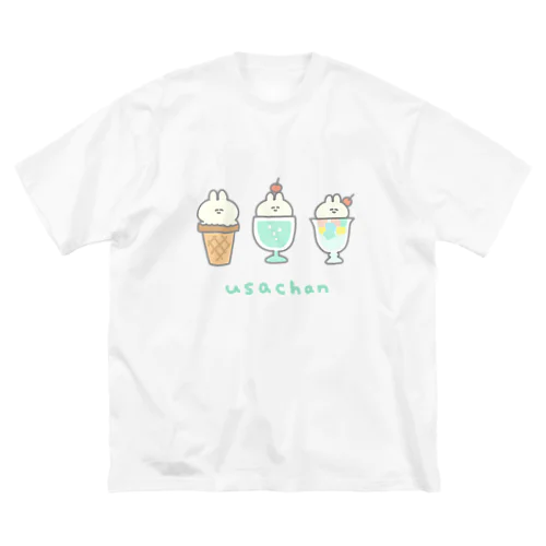 サマーうさちゃん Big T-Shirt