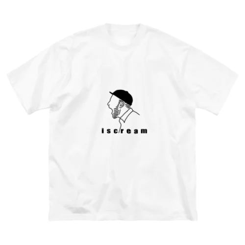 iscream ビッグシルエットTシャツ