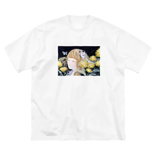 春の予感 ビッグシルエットTシャツ