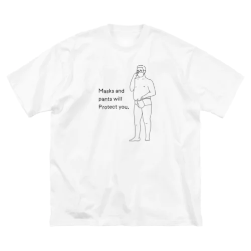 履いてるおじさん ビッグシルエットTシャツ