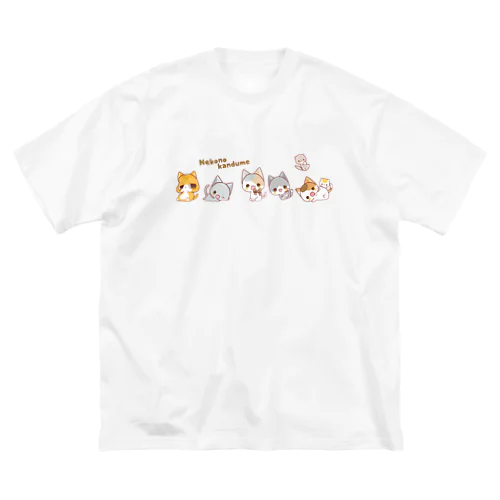 にゃんこたち Big T-Shirt