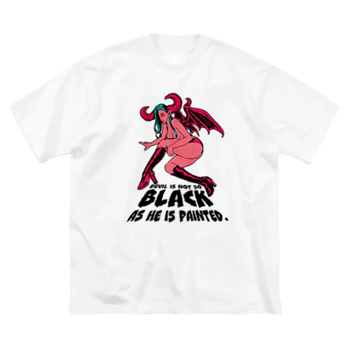 ロックT ROCK'N PUNK - 悪魔ちゃん  アメリカン ビッグシルエットTシャツ