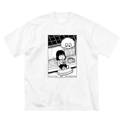 0502「Green Tea Day」 ビッグシルエットTシャツ