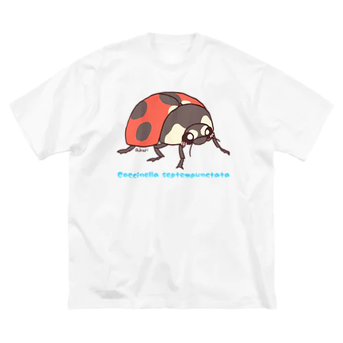 ナナホシテントウくん【むしのなかま】 ビッグシルエットTシャツ