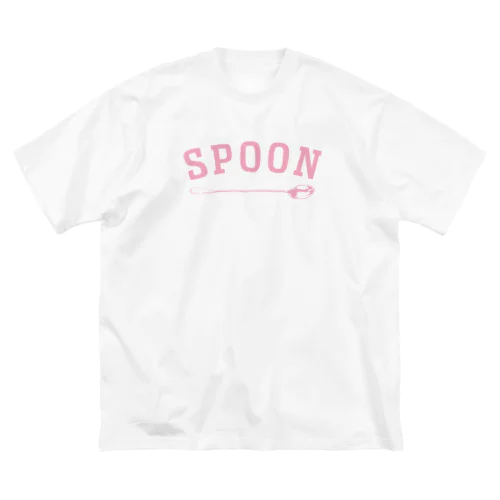 SPOON (PINK) ビッグシルエットTシャツ