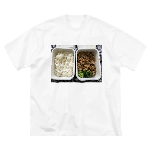 生姜焼き弁当 ビッグシルエットTシャツ