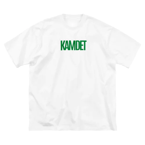 KAMDET Green logo  ビッグシルエットTシャツ