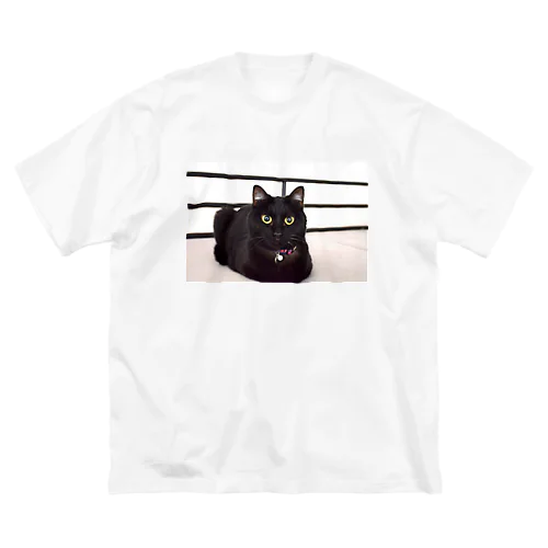 黒猫のうめたん ビッグシルエットTシャツ