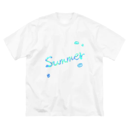 Summer！(青) Big T-Shirt