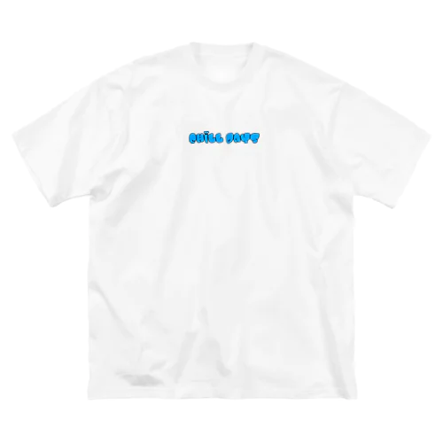 ｢Chill Days back｣ White ビッグシルエットTシャツ