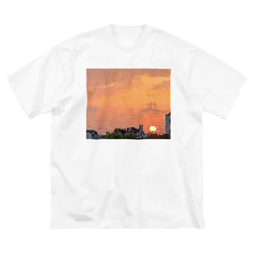 sunset ビッグシルエットTシャツ