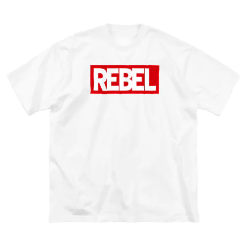 REBEL RED ビッグシルエットTシャツ