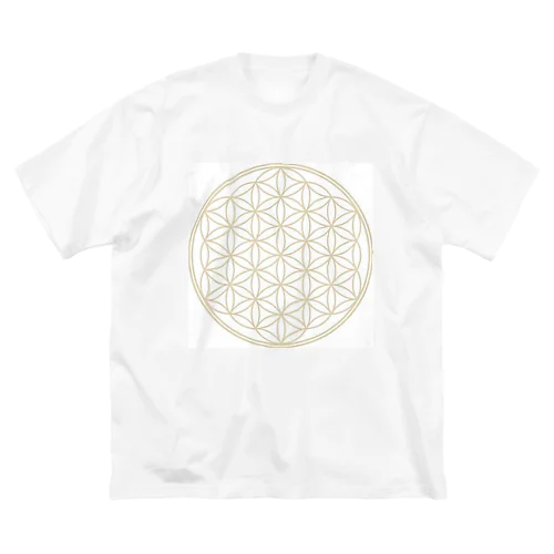 神聖幾何学 フラワーオブライフ Big T-Shirt