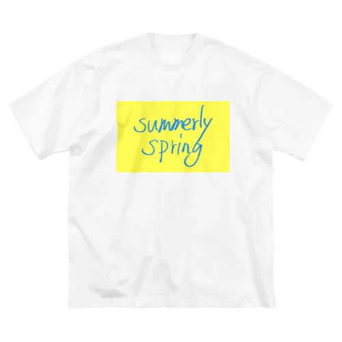 SUMMERLY SPRING ビッグシルエットTシャツ