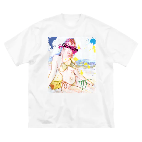 Gracies ビッグシルエットTシャツ