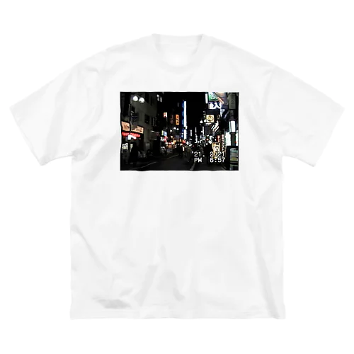 miniDVテープ「夜の吉祥寺」  Big T-Shirt