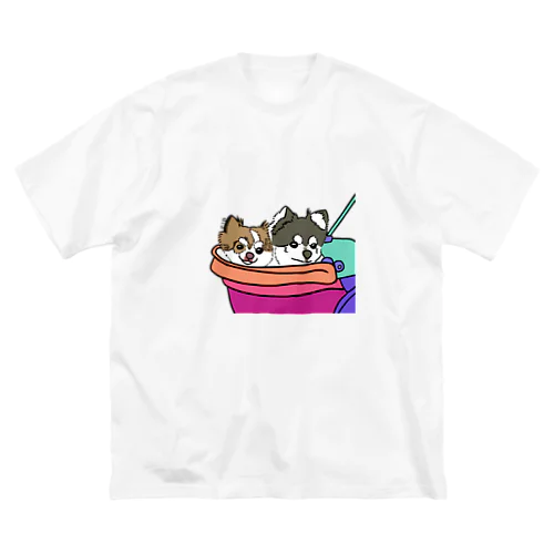 なかよしごっこ ビッグシルエットTシャツ