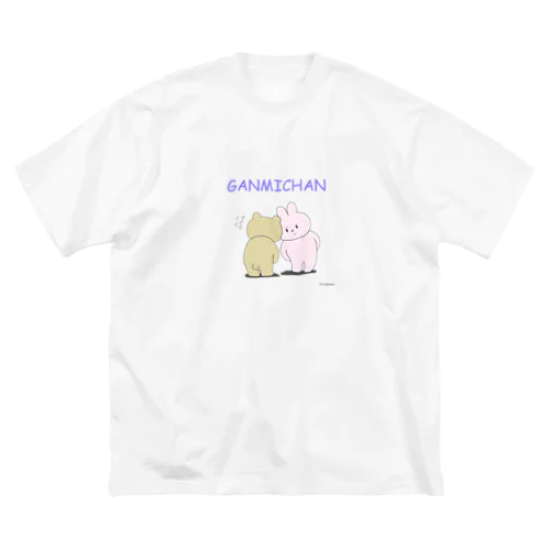 GANMICHAN Tシャツ ビッグシルエットTシャツ