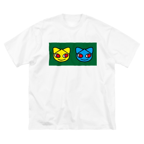 TwoCats_GREEN  Big T-Shirt