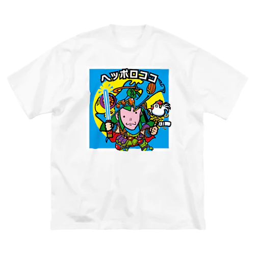 ヘッポロココ ビッグシルエットTシャツ