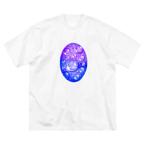 水泡 ビッグシルエットTシャツ