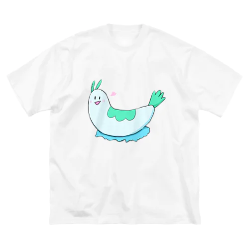 こっち向いてよウミウシちゃん！ ビッグシルエットTシャツ