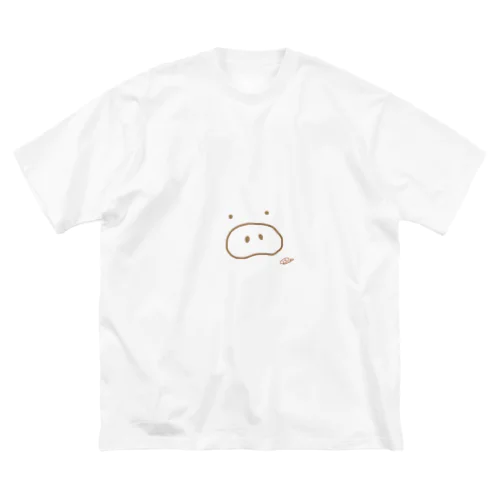 シンプルぶたのぶぅちゃん ビッグシルエットTシャツ