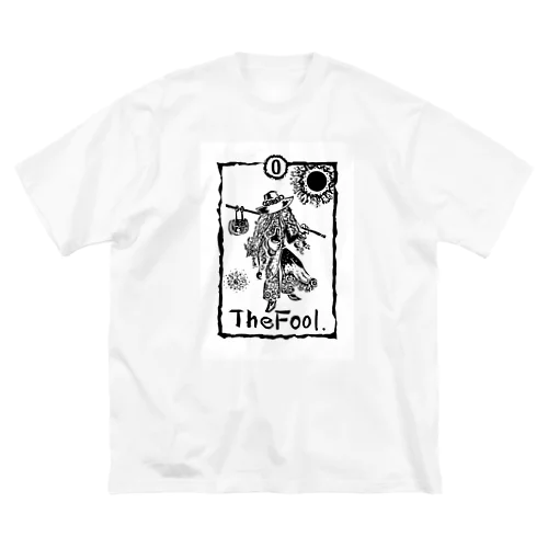 The fool(black) ビッグシルエットTシャツ