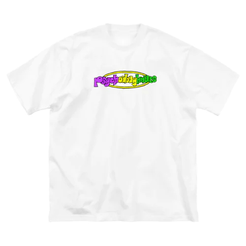 【psychodoughnuts】ロゴ ビッグシルエットTシャツ