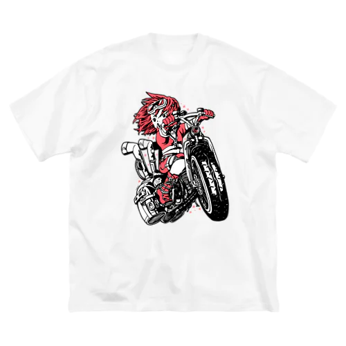 飛行自転車 ビッグシルエットTシャツ