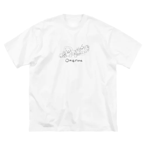 Onenne モノクロ Big T-Shirt