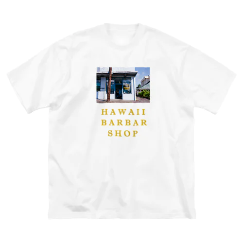 バーバーショップ T shirt ビッグシルエットTシャツ