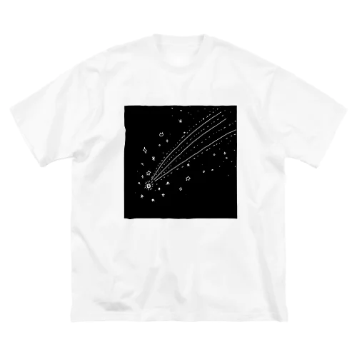 キラキラ彗星 ビッグシルエットTシャツ