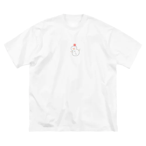 ゆきだるまくん ビッグシルエットTシャツ