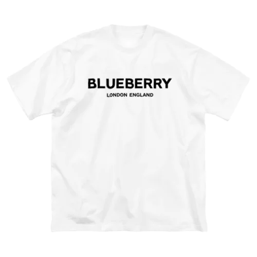 BLUEBERRY LONDON ENGLAND-ブルーベリー ロンドン イングランド- 黒ロゴ Big T-Shirt