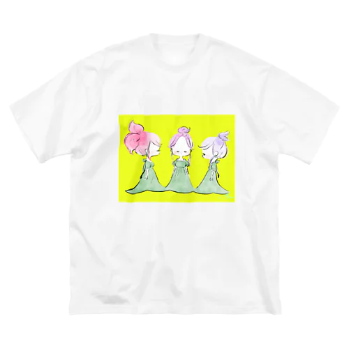 エンドウの3姫 ビッグシルエットTシャツ