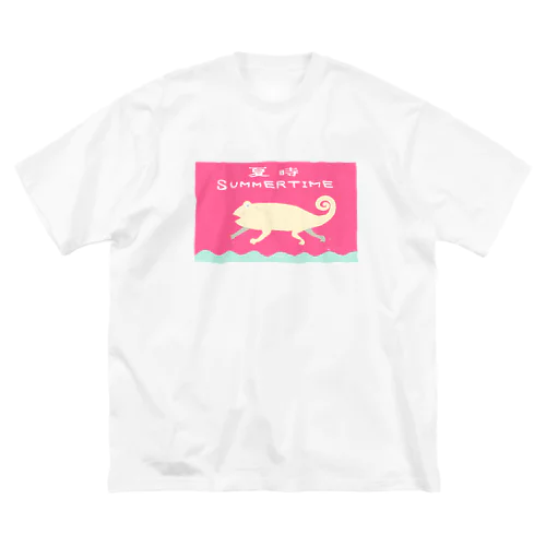 カメレオン（波打ち際） Big T-Shirt