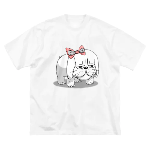 謎の犬種 루즈핏 티셔츠