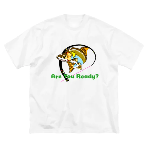 鮎(Are You) Ready? ビッグシルエットTシャツ