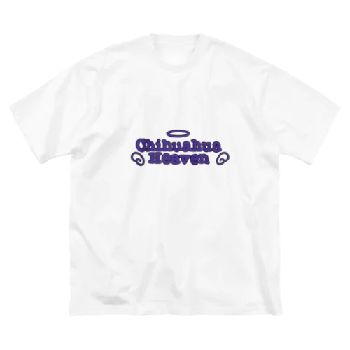 ChihuahuaHeaven PURPLE ビッグシルエットTシャツ