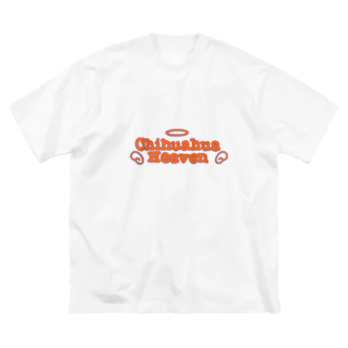 Chihuahua Heaven ORANGE ビッグシルエットTシャツ