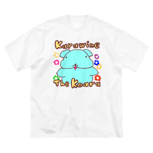 今日も楽しいよ。（ハワイ風） ビッグシルエットTシャツ