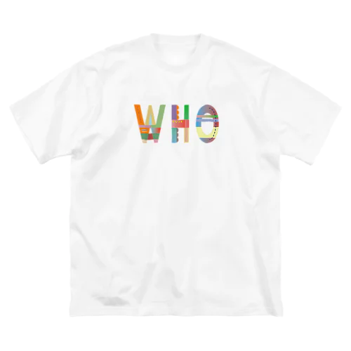 who ビッグシルエットTシャツ