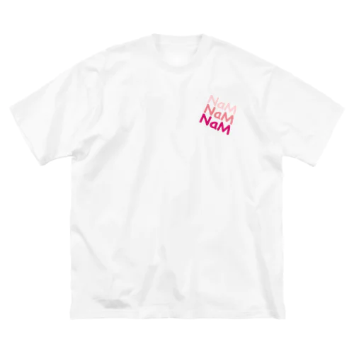 NaMナナメ ビッグシルエットTシャツ